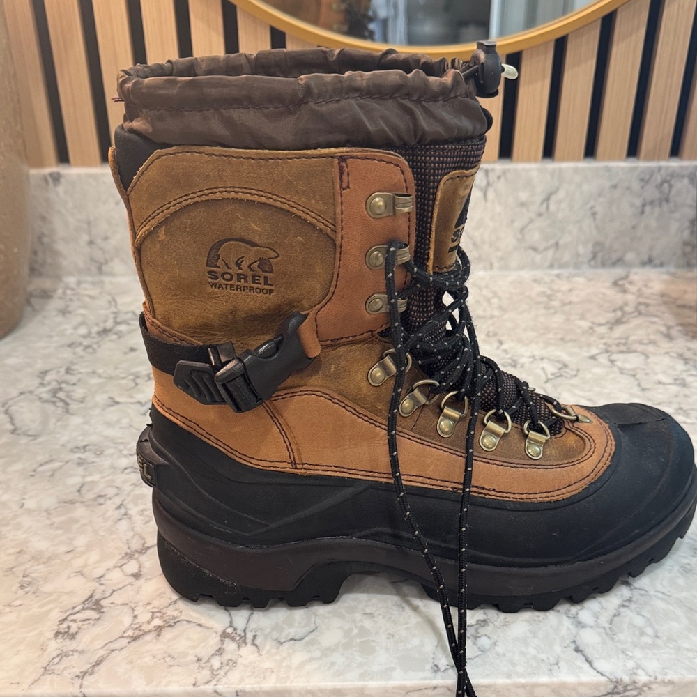 Sorel Men’s Conquest Winter Waterproof Snow Boot